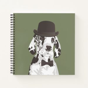 Gentleman Great Dane Dog for Dog Lovers Notebook