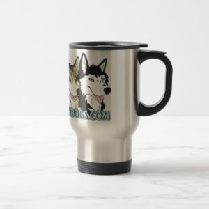 Gone to the Snow Dogs Travel Mug
