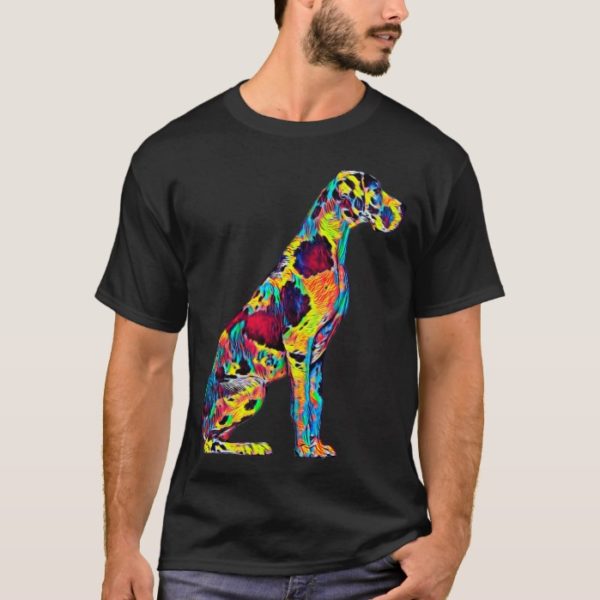 Great Dane Big Dog Pet Full Body Chillin True T-Shirt