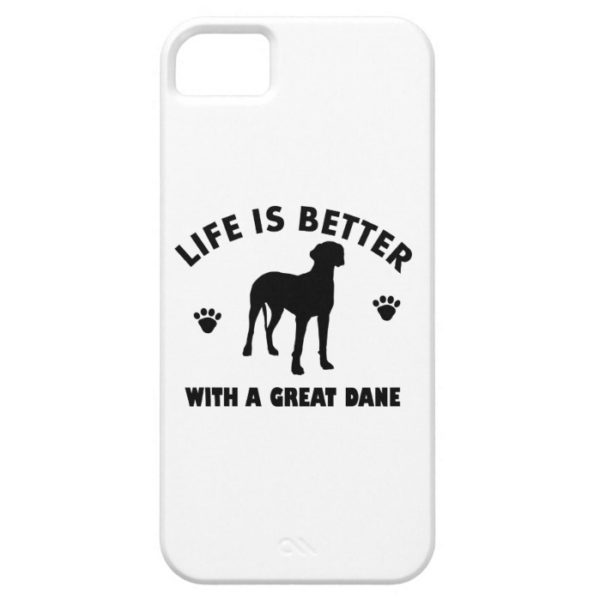 Great Dane dog design Case-Mate iPhone Case