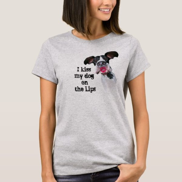 Great Dane Friends Kiss my Dog T-Shirt