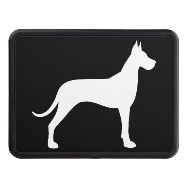 Great Dane Silhouette Hitch Cover