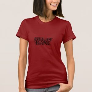 GREAT  DANE womens T-Shirt