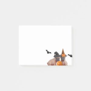 Halloween French Bulldogs Post it notes
