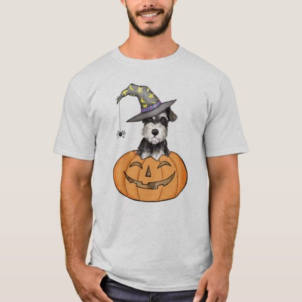 Halloween Miniature Schnauzer T-Shirt