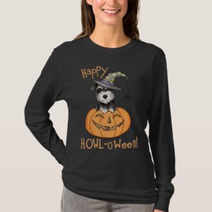 Halloween Miniature Schnauzer T-Shirt