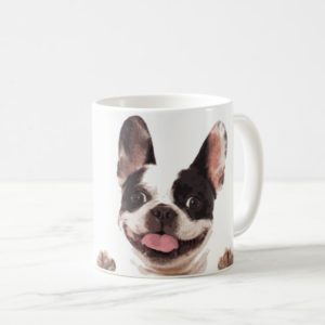 Happy French Bulldog Coffee Mug