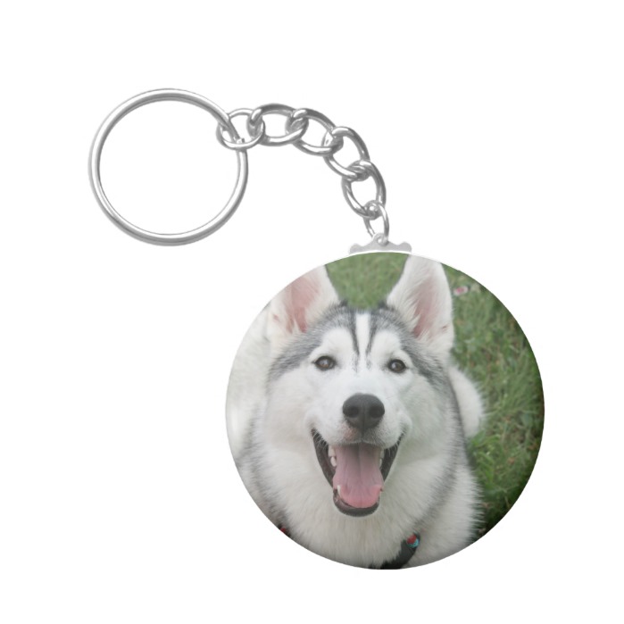 Happy Dog Keychain – Crush