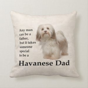 Havanese Dad Pillow