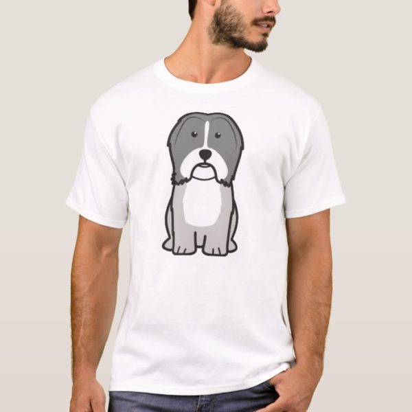 Havanese Dog Cartoon T-Shirt