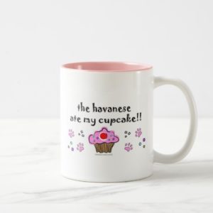 havanese Two-Tone coffee mug