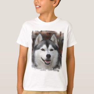 Husky Dog Kid's T-Shirt