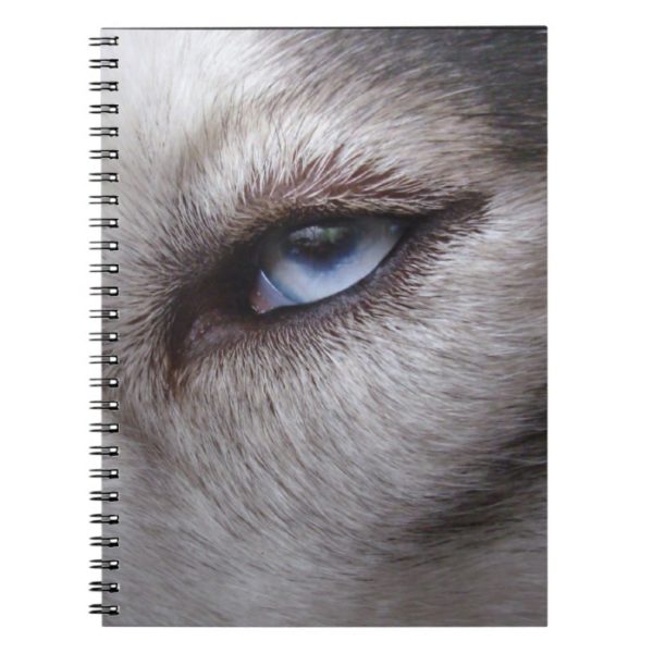 Husky Eye Notebook Siberian Husky Gifts & Books