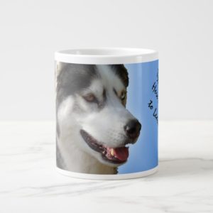 Husky Jumbo Mug Siberian Husky Cup Personalized