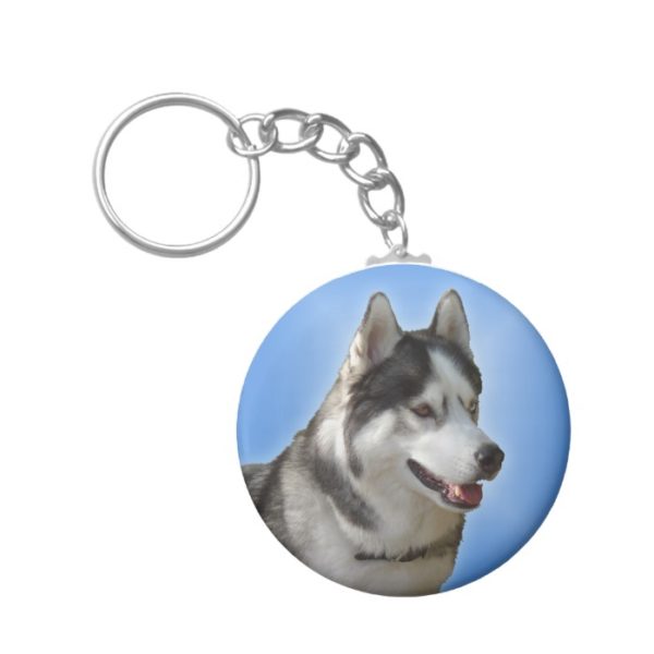 Husky Keychain Siberian Husky Malamute Dog Gifts