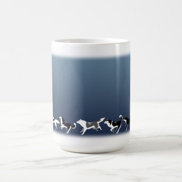 Husky Mug Coffee Cup Siberian Husky Sled Dog Cups