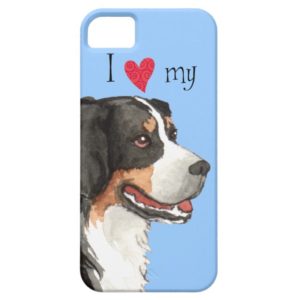 I Love my Bernese Mountain Dog Case-Mate iPhone Case