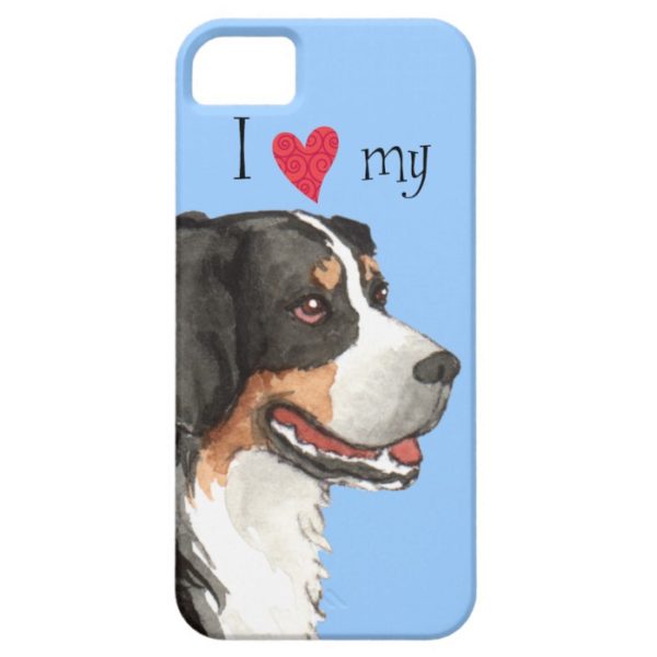 I Love my Bernese Mountain Dog Case-Mate iPhone Case