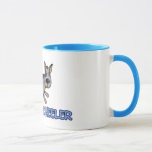 i love my blue heeler mug