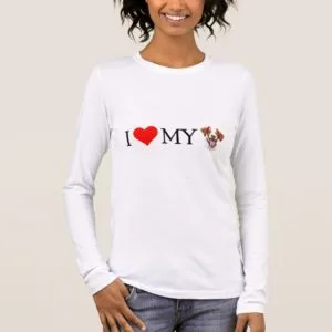 I Love My Brittany Long Sleeve T-Shirt