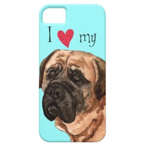 I Love my Mastiff Case-Mate iPhone Case