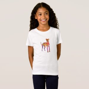 Italian Greyhound in watercolor T-Shirt