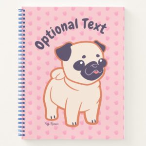 Kawaii Pug Notebook