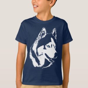 Kid's Husky Shirts Wolf Dog Shirts Dog Shirts