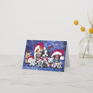 KiniArt Christmas Party Holiday Card