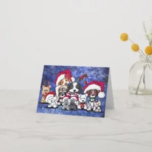 KiniArt Christmas Party Holiday Card