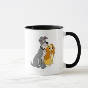 Lady and the Tramp Stand Together Disney Mug