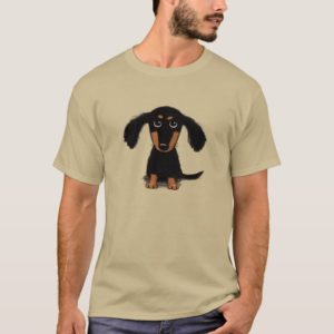 Long Haired Dachshund Puppy T-Shirt
