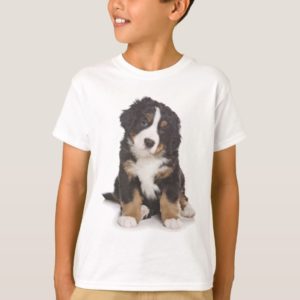Love Bernese Mountain Dog Puppy Tee shirt