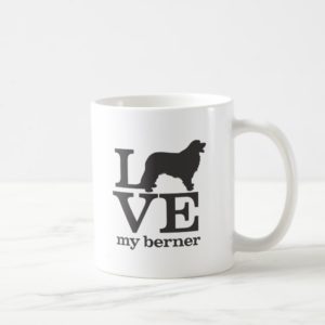 Love my Bernese Mountain Dog Coffee Mug