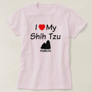 Love My Shih Tzu Dog T-Shirt