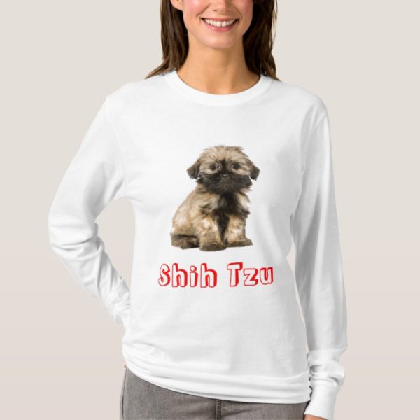 Love Shih Tzu Puppy Dog Tee Shirt