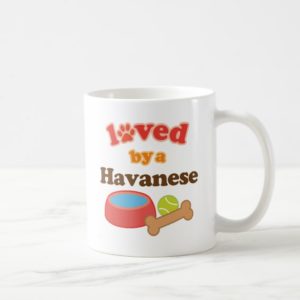 Loved By A Havanese (Dog Breed) Coffee Mug