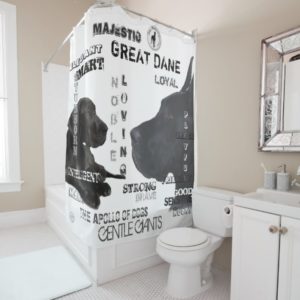 Majestic Great Danes Shower Curtain