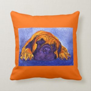 Mastiff Pillow - "Brutus"