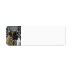 Mastiff Return Address Label