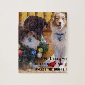 Merry Christmas Aussies Jigsaw Puzzle