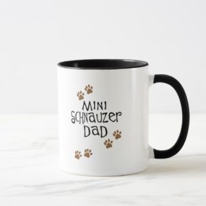 Miniature Schnauzer Dad Mug