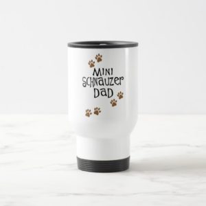 Miniature Schnauzer Dad Travel Mug