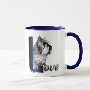 Miniature Schnauzer LOVE Mug