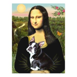 Mona Lisa - Boston T #4 Postcard