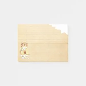 My Cocker Spaniel Ate my Homework Post-it Notes