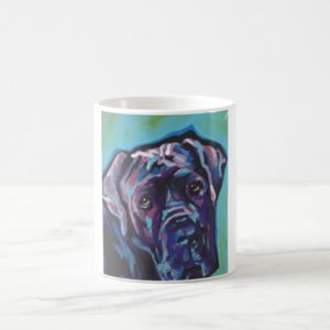 neapolitan Mastiff Dog Pop Art Coffee Mug
