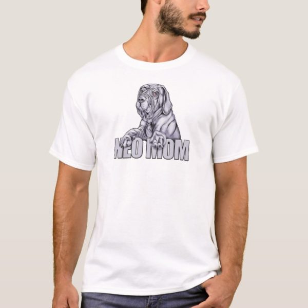 Neapolitan Mastiff Mom Blue UC T-Shirt