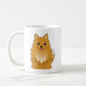 Orange Pomeranian Coffee Mug