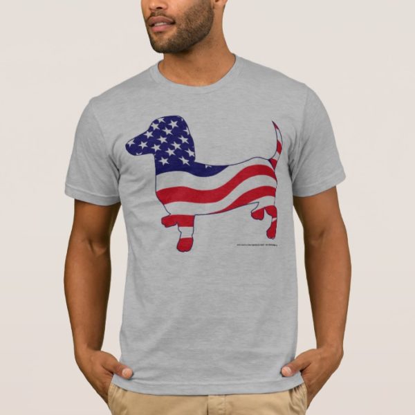 Patriotic Dachshund / Weiner T-Shirt